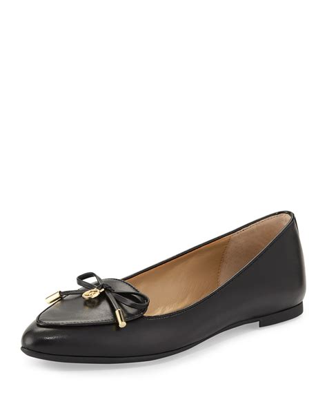 amazon michael kors flats|michael kors genuine leather flats.